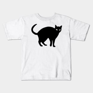 Black Cat Kids T-Shirt